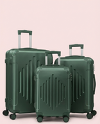 Multi Color - 3PCs Luggage Set 20/24/28 Inch Hard Shell Spinner with TSA Lock - Snag N' Style