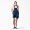 Women's Relaxed Fit Bib Shortalls, 7" FB204 - Snag N' Style