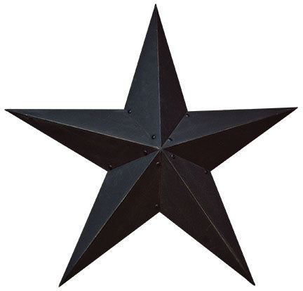 Black Barn Star 36 inch - Snag N' Style