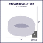 HuggleFleece® HuggleSnuggler™ Cat & Dog Beds