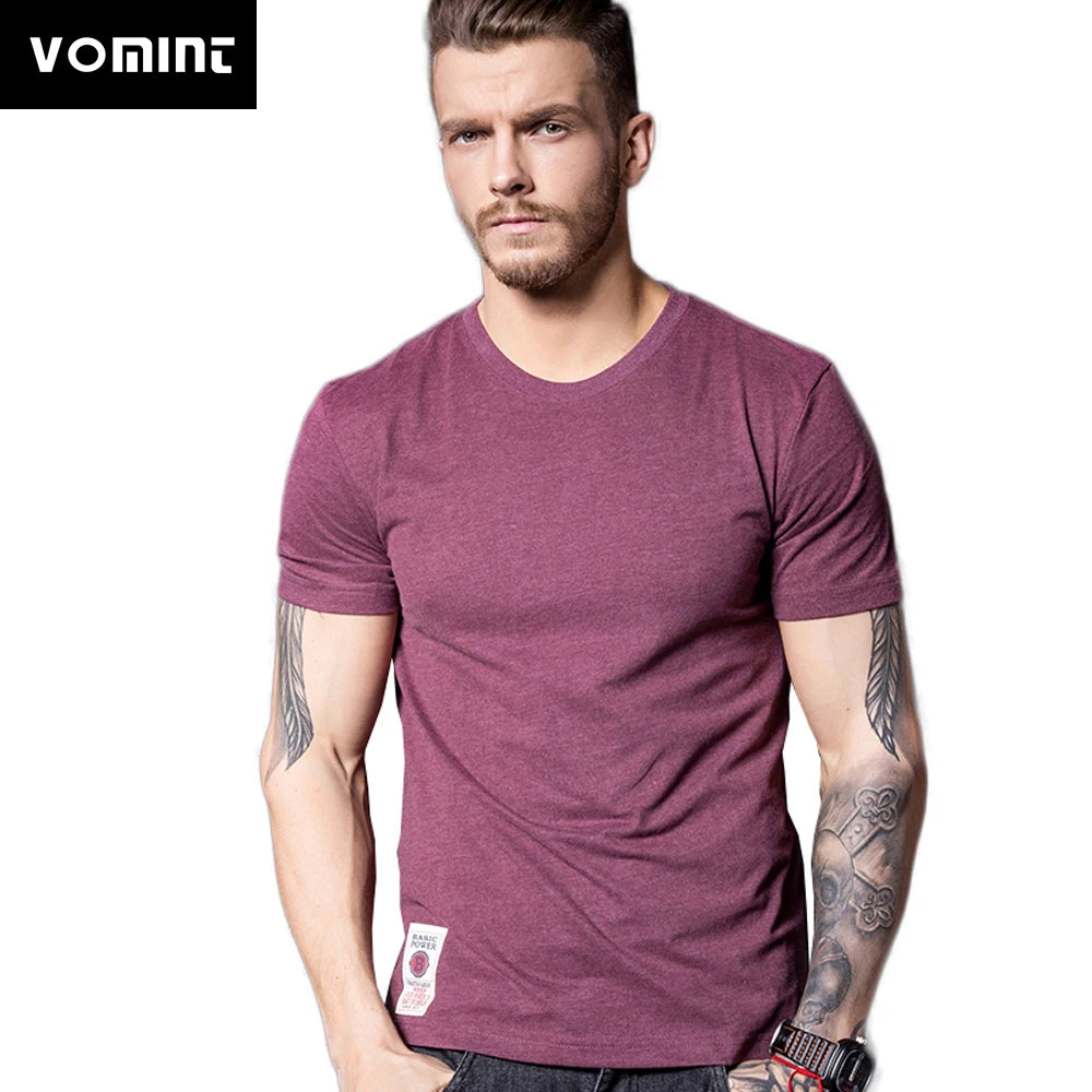 Men's Solid Color T-Shirt – Cotton Short Sleeve Tee | Sizes M–XXXL