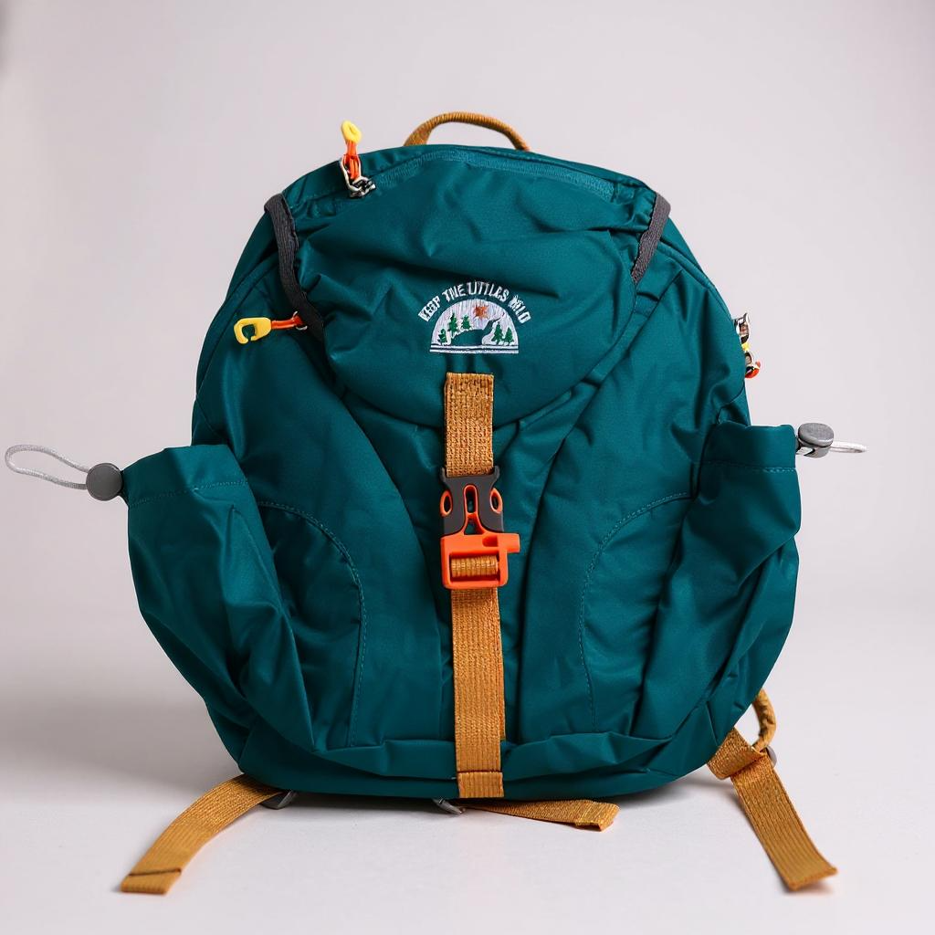 Kid’s (Ages 2 to 7) Teal Hiking Pack - Water Bladder Compatible Backpack for Young Hikers - Snag N' Style