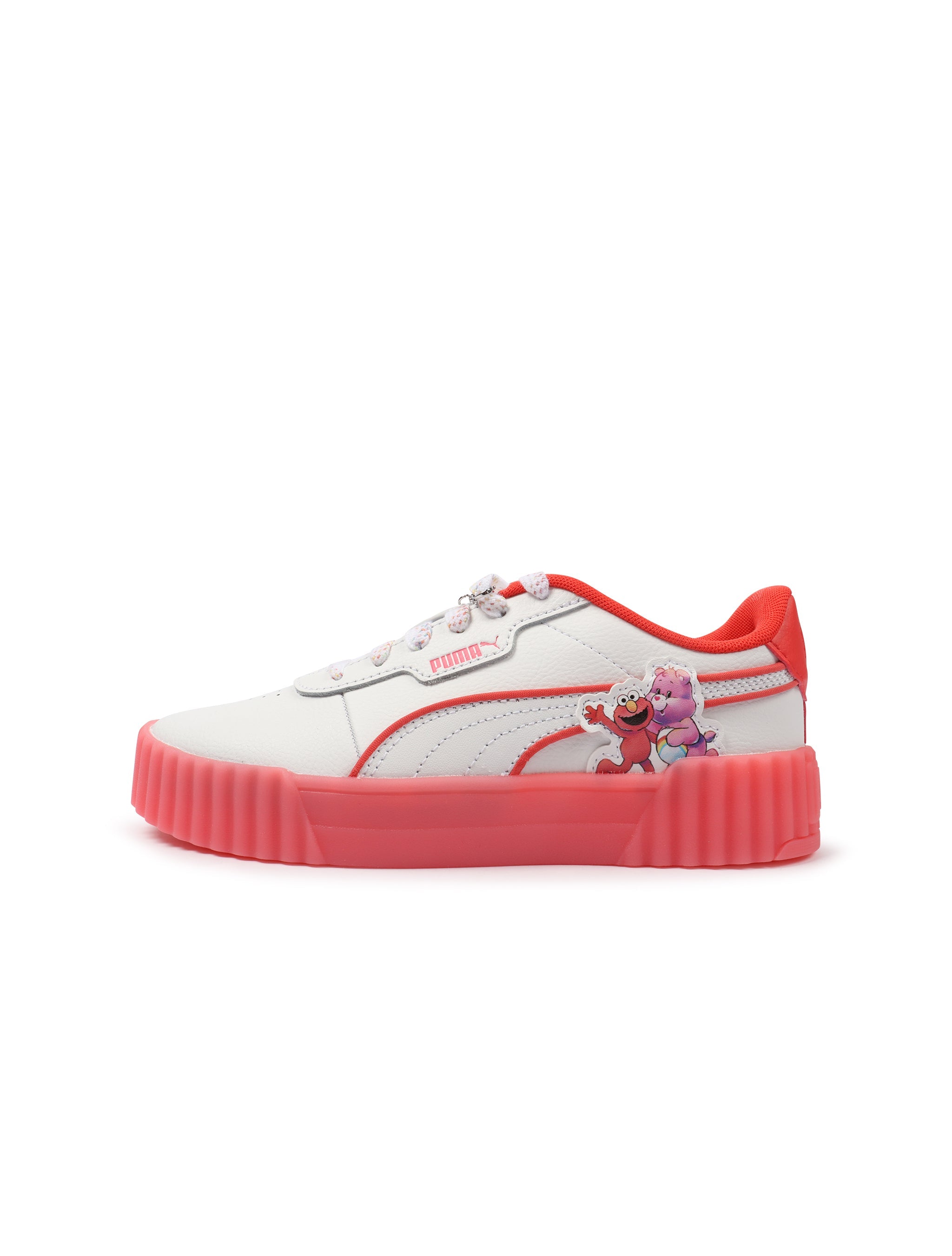Puma Womens Carina 3.0 Care Bear SS - White/Red - Snag N' Style