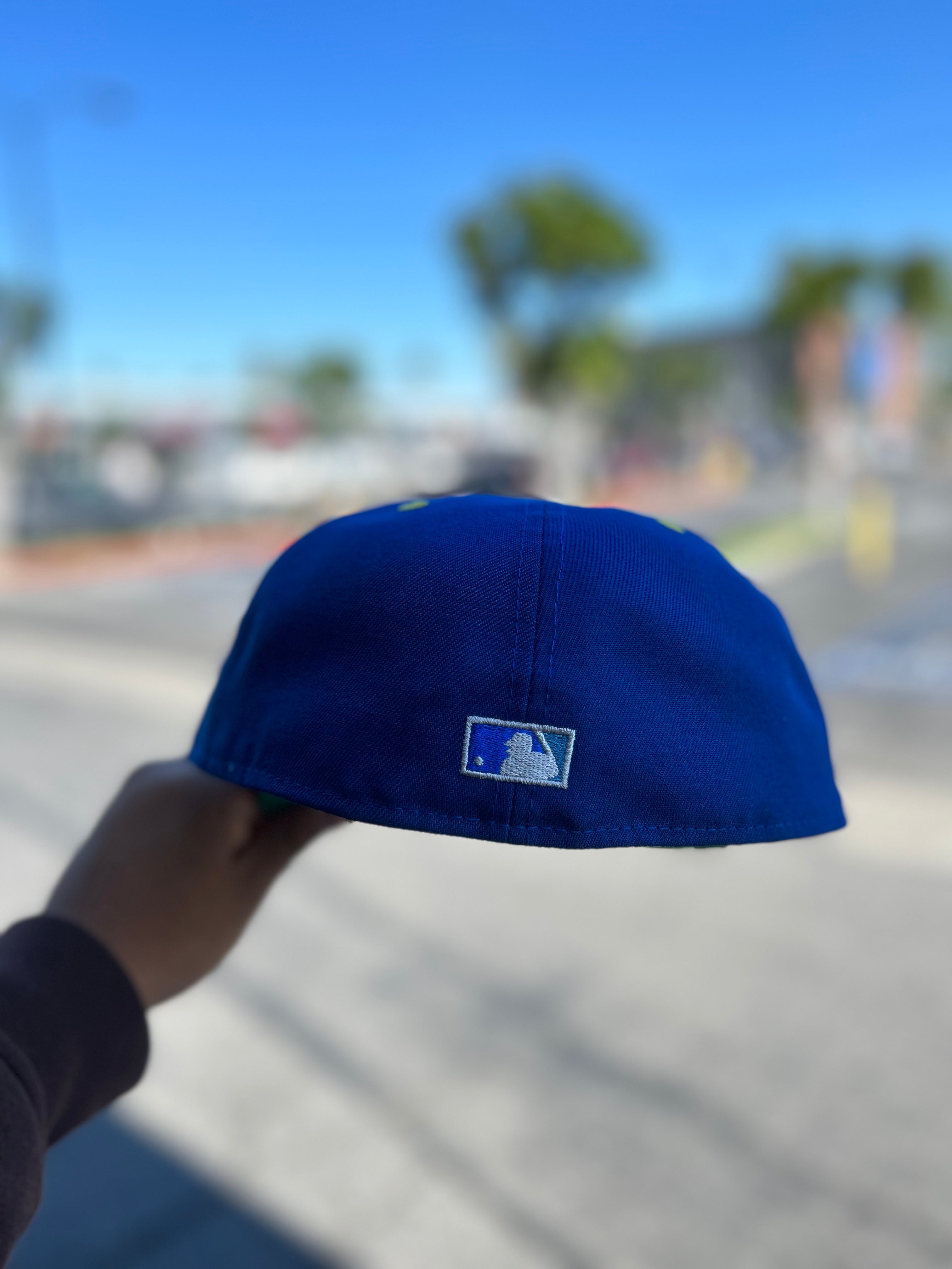 Los Angeles Dodgers Script Light Royal / Pinot Red 5950 - Snag N' Style