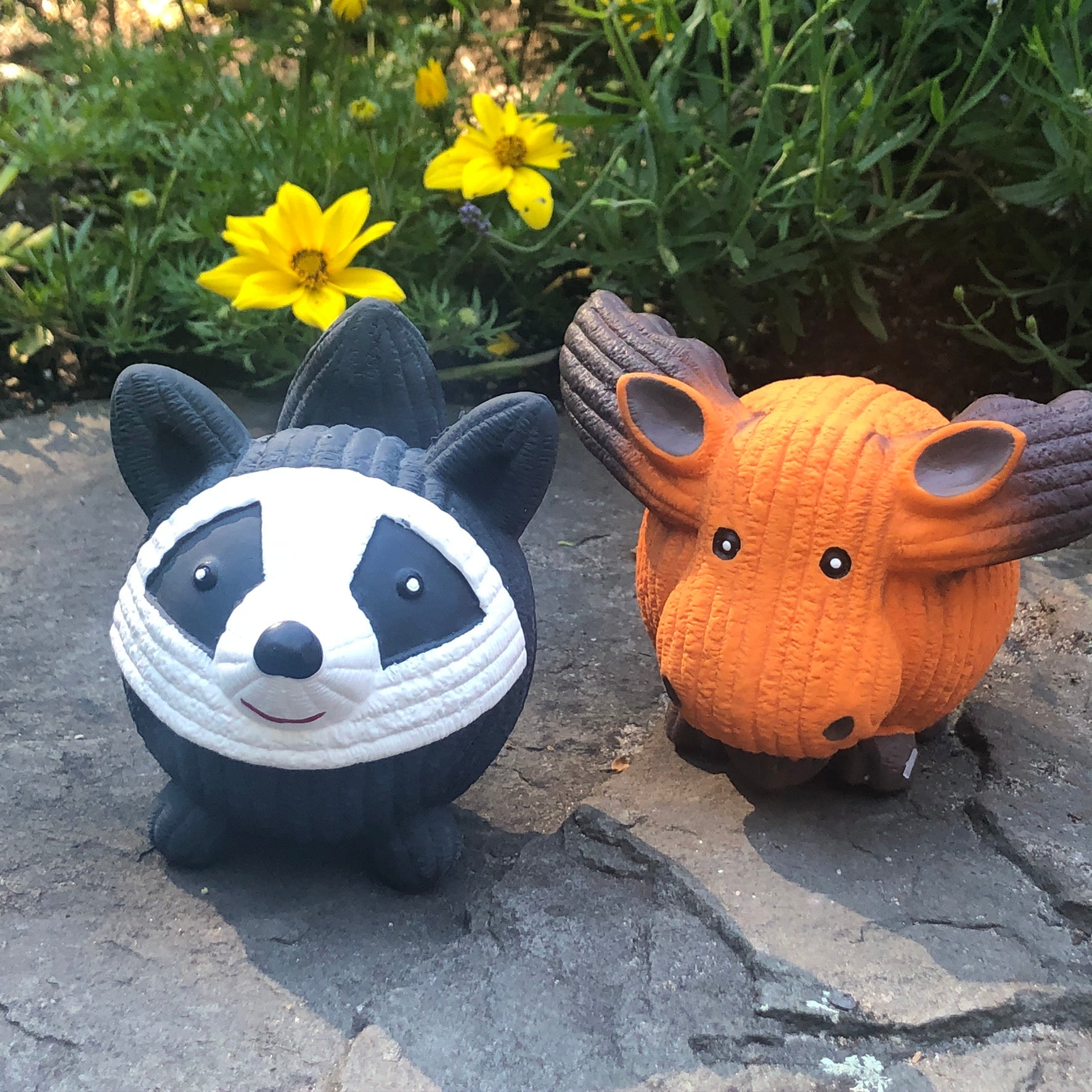 Reggie Raccoon Ruff-Tex® Latex Ball Dog Toy, Large