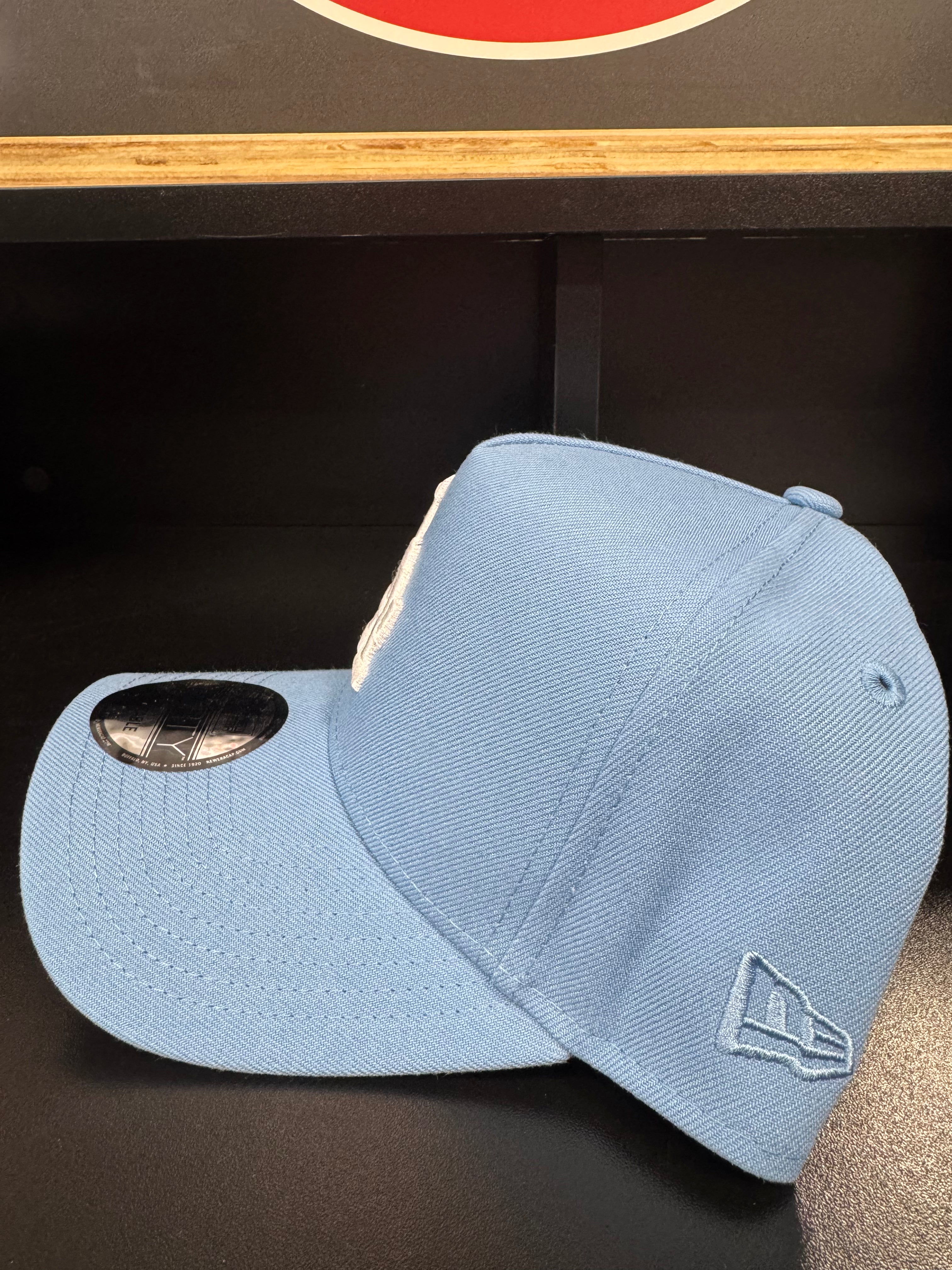 Los Angeles Dodgers Sky/White 9Forty Adjustable A-Frame Hat - Snag N' Style