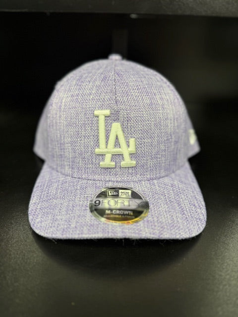 Los Angeles Dodgers Purple  Cotton Weave 9Forty Adjustable M-Crown Hat - Snag N' Style