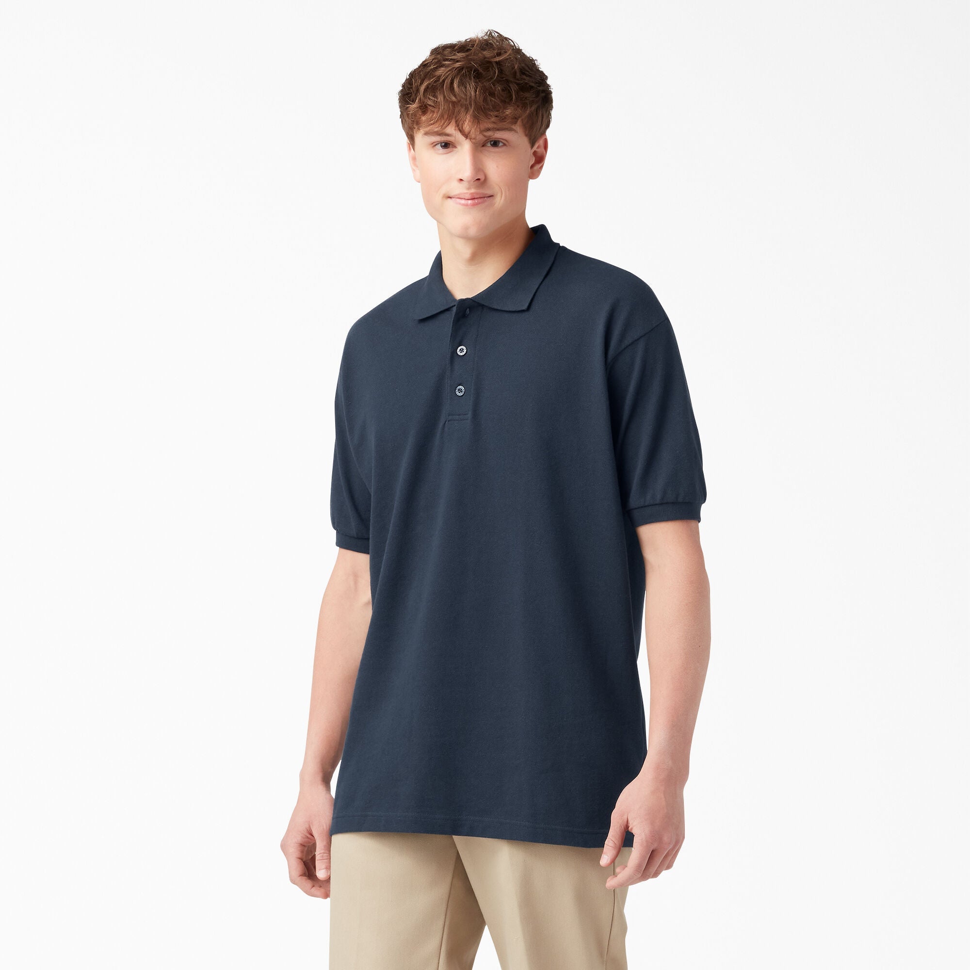 Dickies Adult Size Piqué Short Sleeve Polo Shirt KS5552 - Snag N' Style