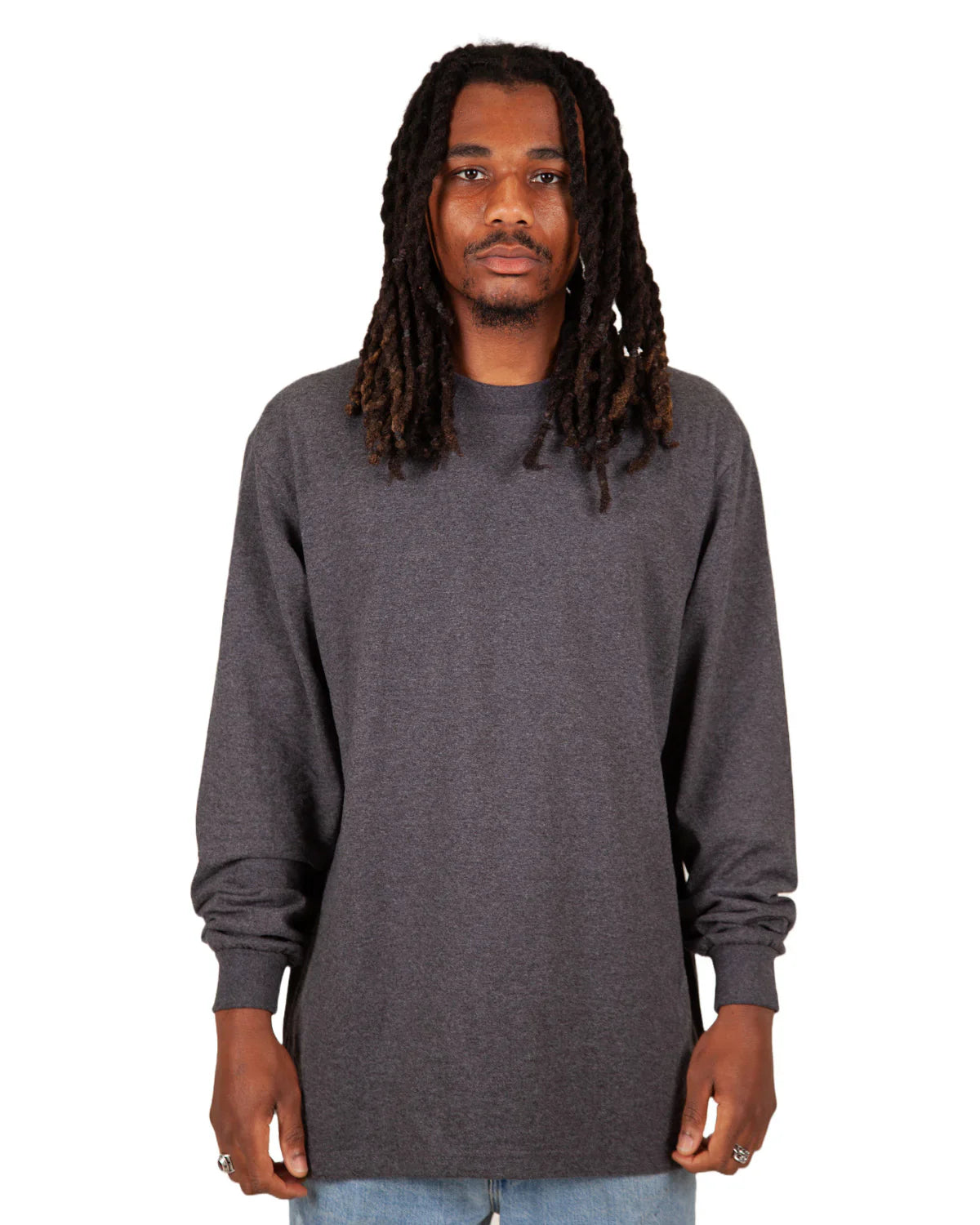 SHAKA WEAR MENS HEAVY LONG SLEEVE TSHIRT - Snag N' Style