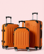 Multi Color - 3PCs Luggage Set 20/24/28 Inch Hard Shell Spinner with TSA Lock - Snag N' Style