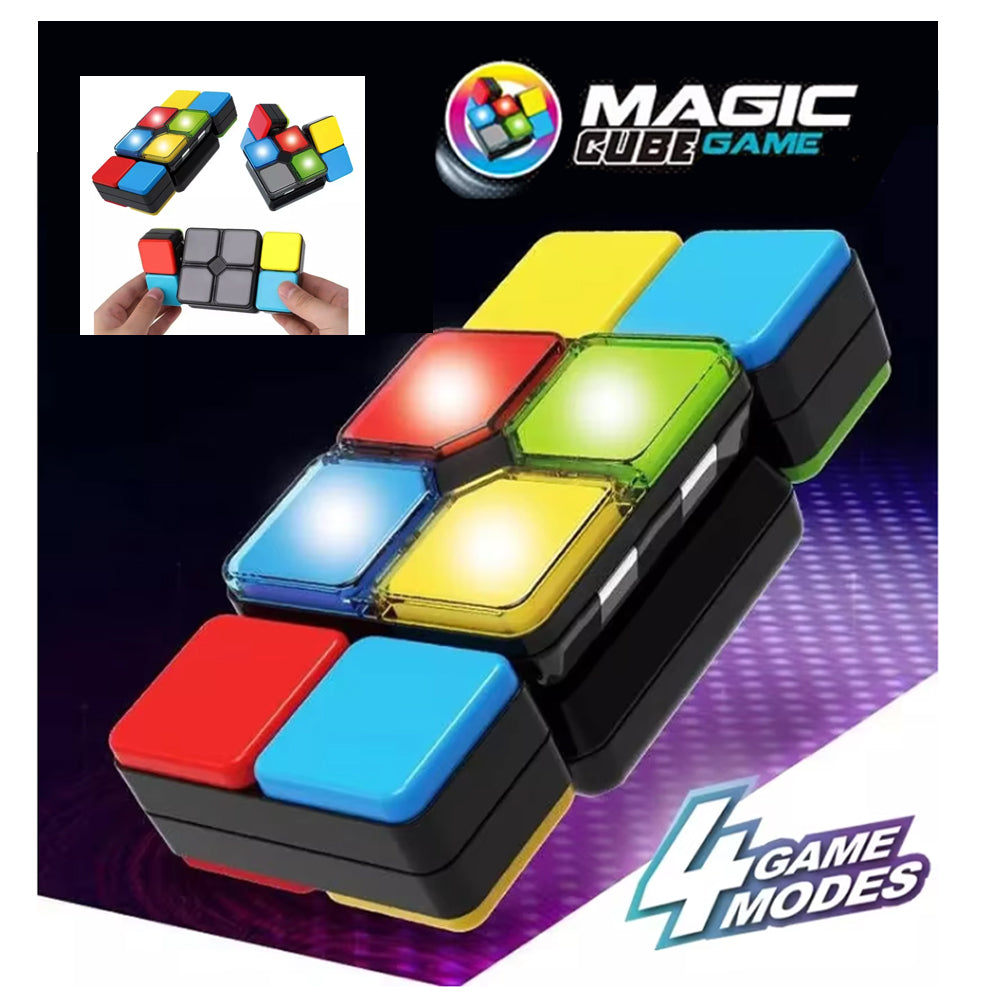 Magic Cube Flip Slide Match Memory Game Electronic Handheld Fidget Toy Single or Multiplayer - Snag N' Style