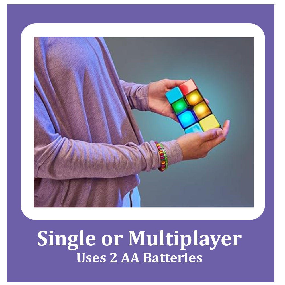 Magic Cube Flip Slide Match Memory Game Electronic Handheld Fidget Toy Single or Multiplayer - Snag N' Style