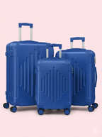 Multi Color - 3PCs Luggage Set 20/24/28 Inch Hard Shell Spinner with TSA Lock - Snag N' Style