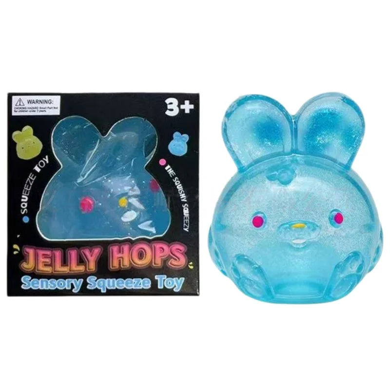 NeeDoh Jelly Sensory Fidget Toy – Stress Relief Squeeze Toy for Kids & Adults