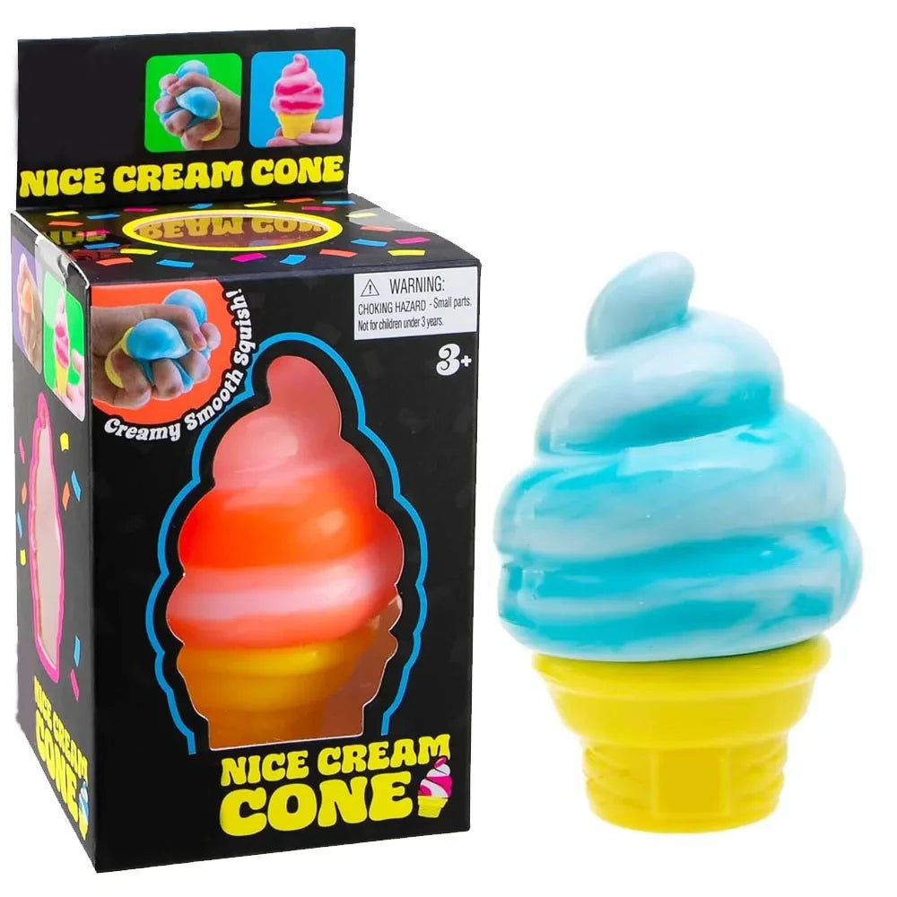 Squishy Sensory Fidget Toy — Stress Relief Squeeze Ball for Kids & Adults