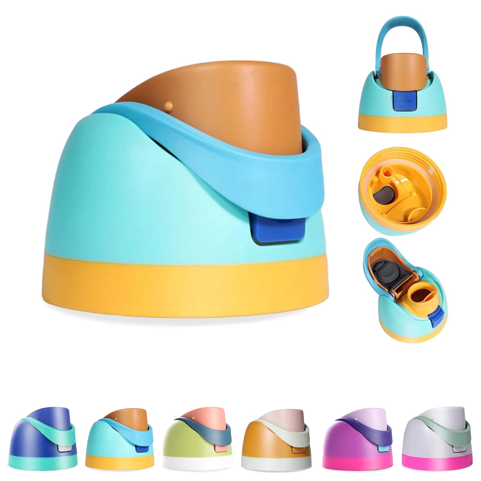 Replacement Lid for Water Bottle – Fits 16oz, 24oz, 32oz & 40oz Bottles