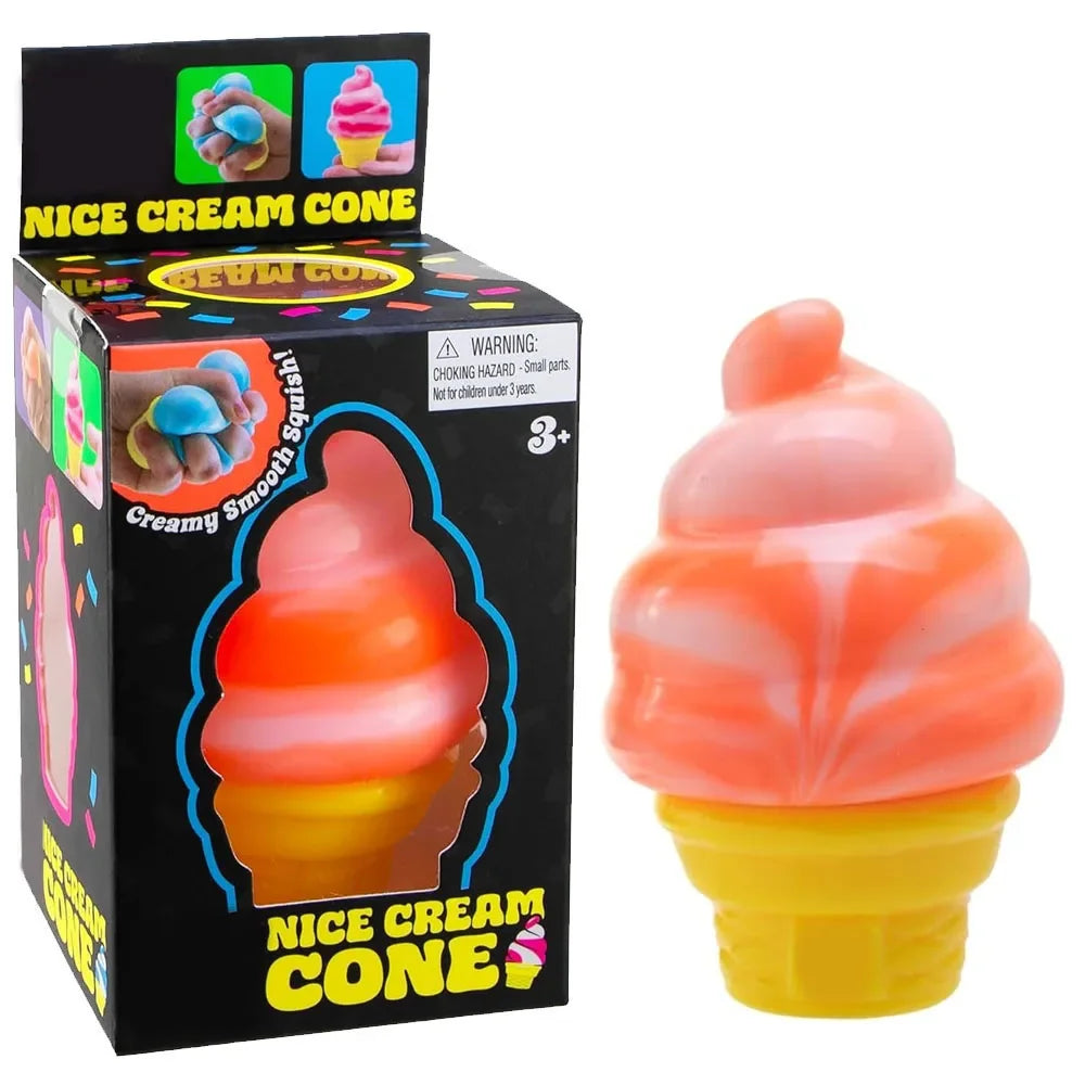 Squishy Sensory Fidget Toy — Stress Relief Squeeze Ball for Kids & Adults