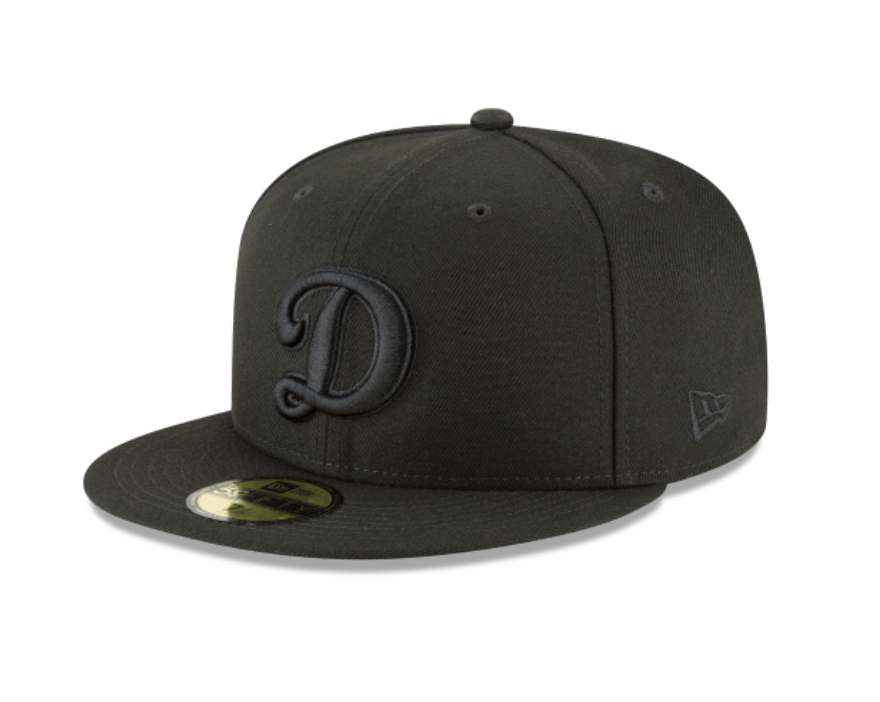 MLB BASIC 5950 LOSDOD D BLKBLK 11591147 - Snag N' Style