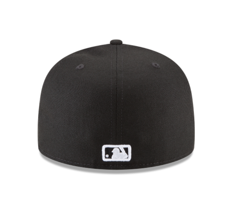MLB BASIC 5950 LOSDOD D BLKWHT 11591146 - Snag N' Style