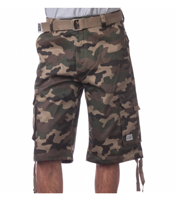 Pro Club Men's Cotton Twill Cargo Shorts - Snag N' Style