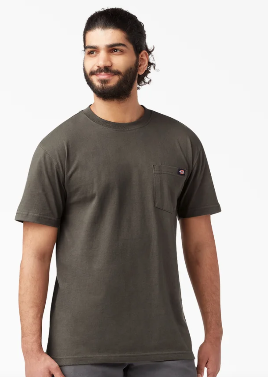 Dickies Heavyweight Short Sleeve Pocket T-Shirt WS450 - Snag N' Style