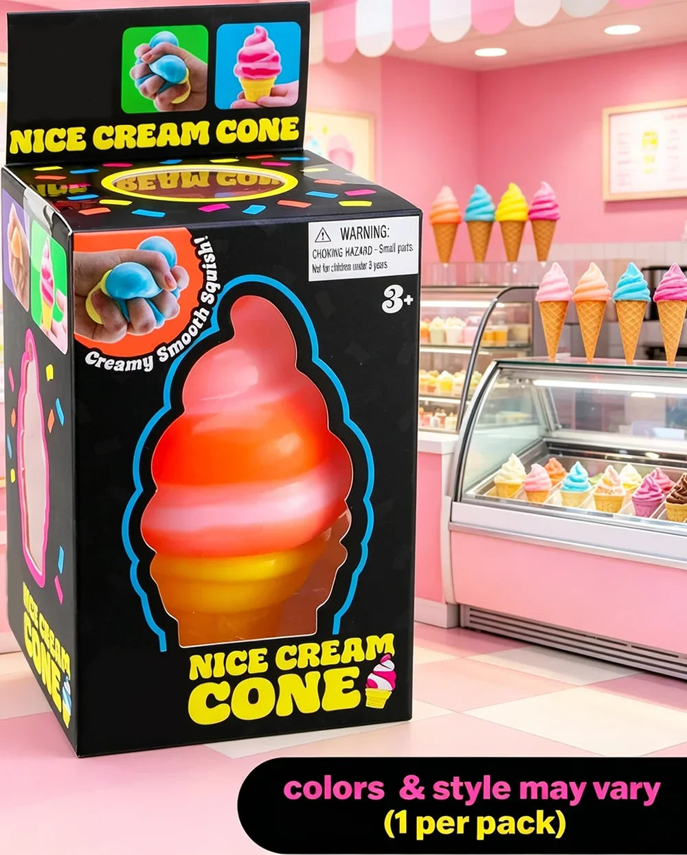 Squishy Sensory Fidget Toy — Stress Relief Squeeze Ball for Kids & Adults