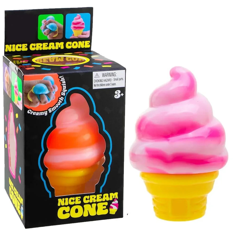 Squishy Sensory Fidget Toy — Stress Relief Squeeze Ball for Kids & Adults