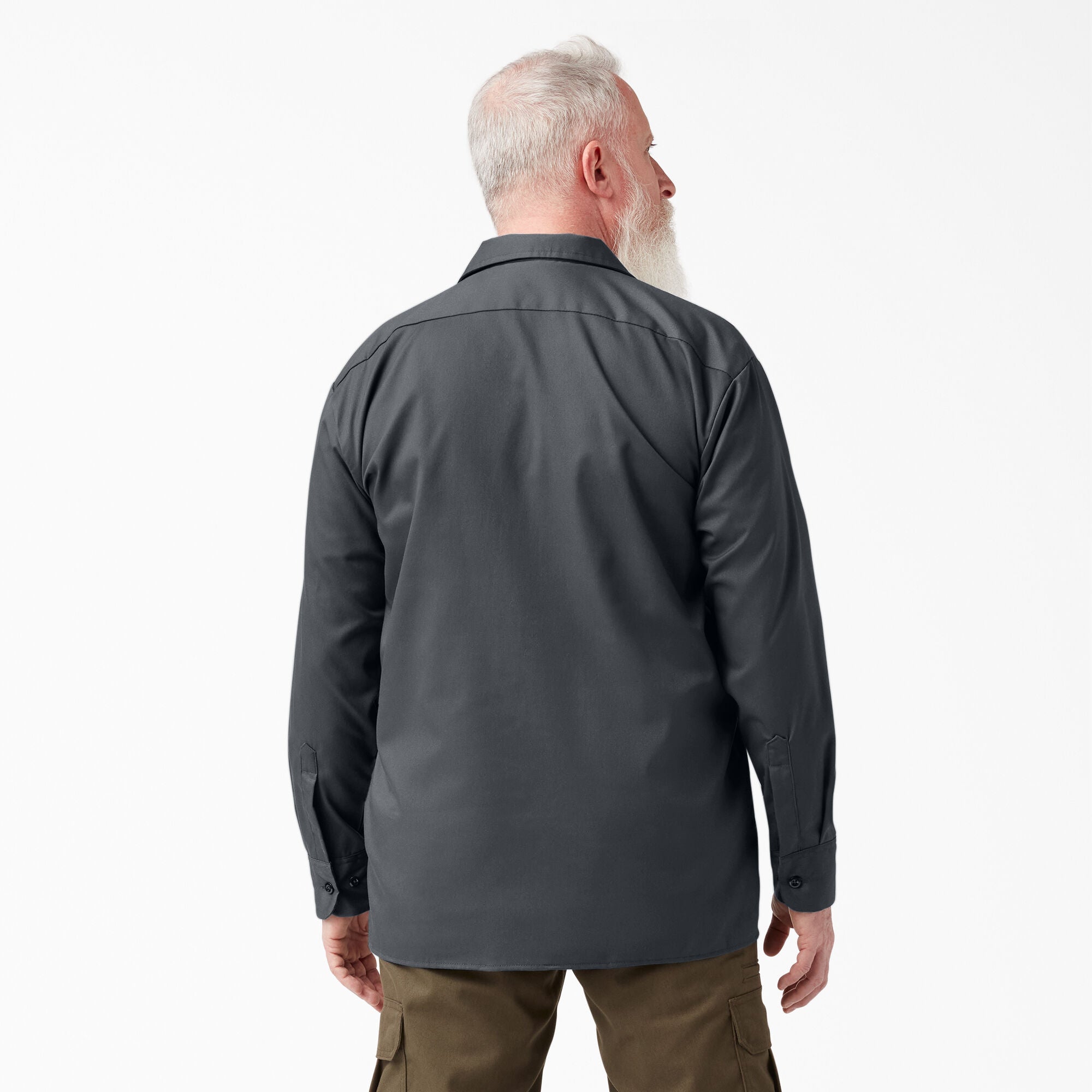 Dickies FLEX Relaxed Fit Long Sleeve Work Shirt A877S - Snag N' Style