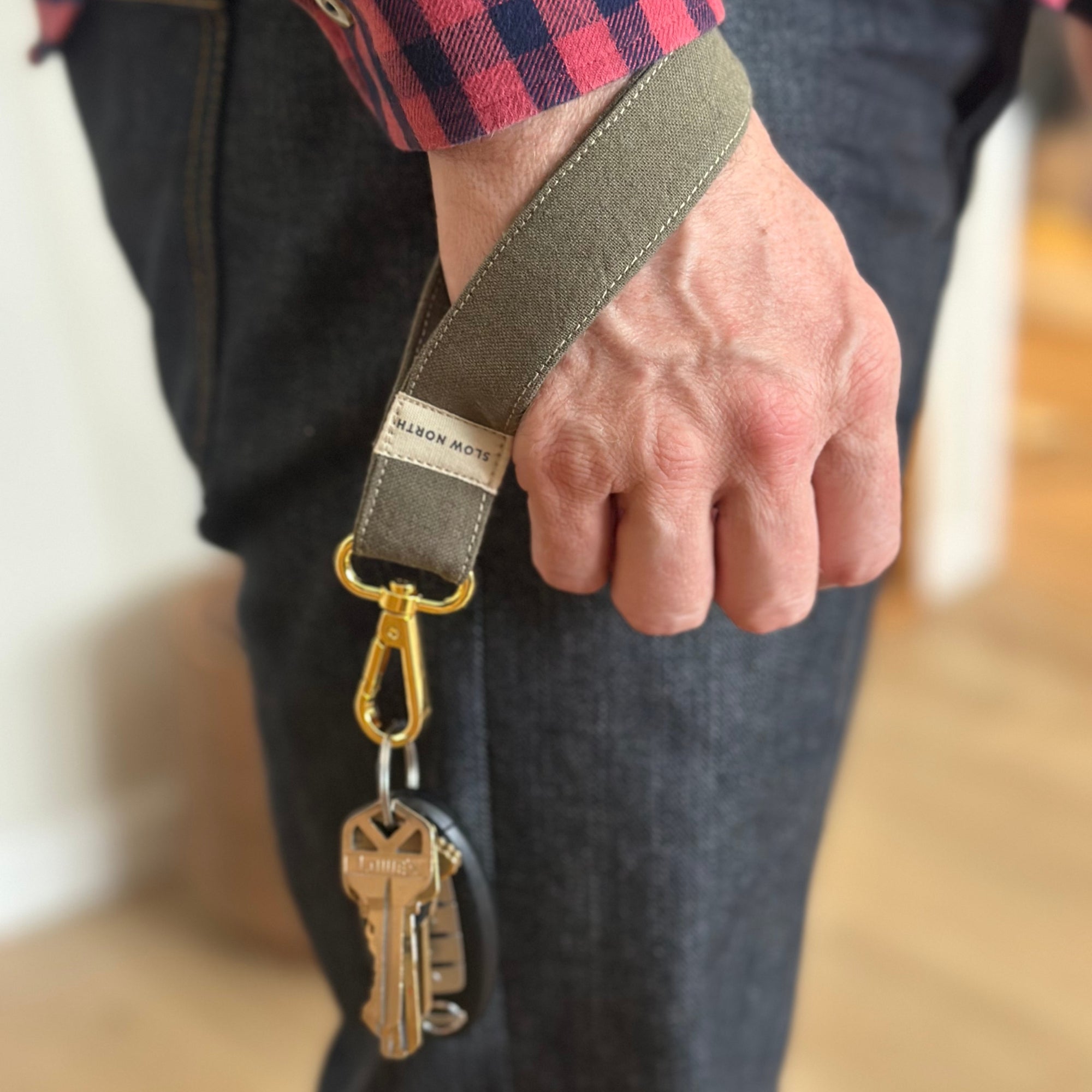 Wristlet Keychain - Olive - Snag N' Style