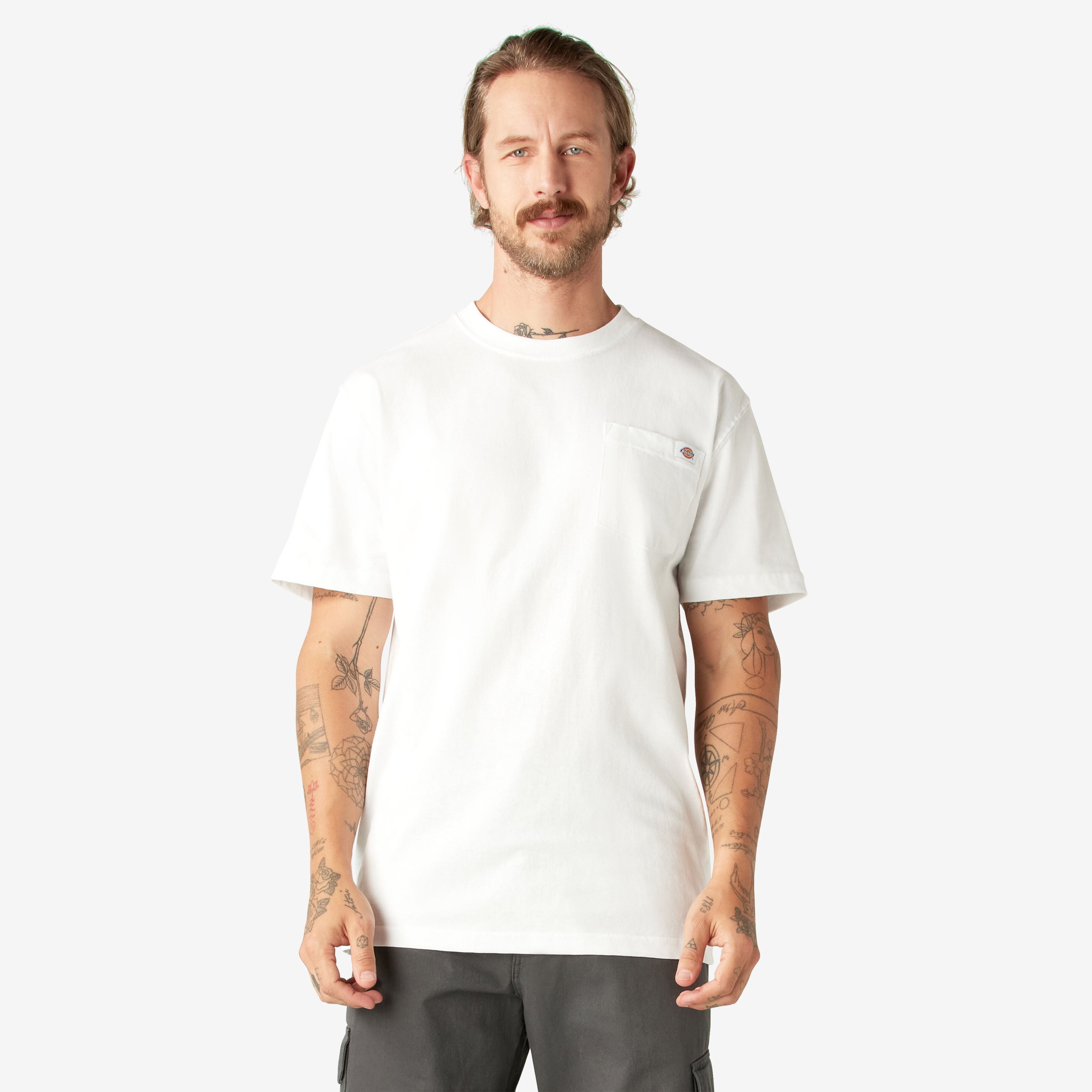Dickies Heavyweight Short Sleeve Pocket T-Shirt WS450 - Snag N' Style