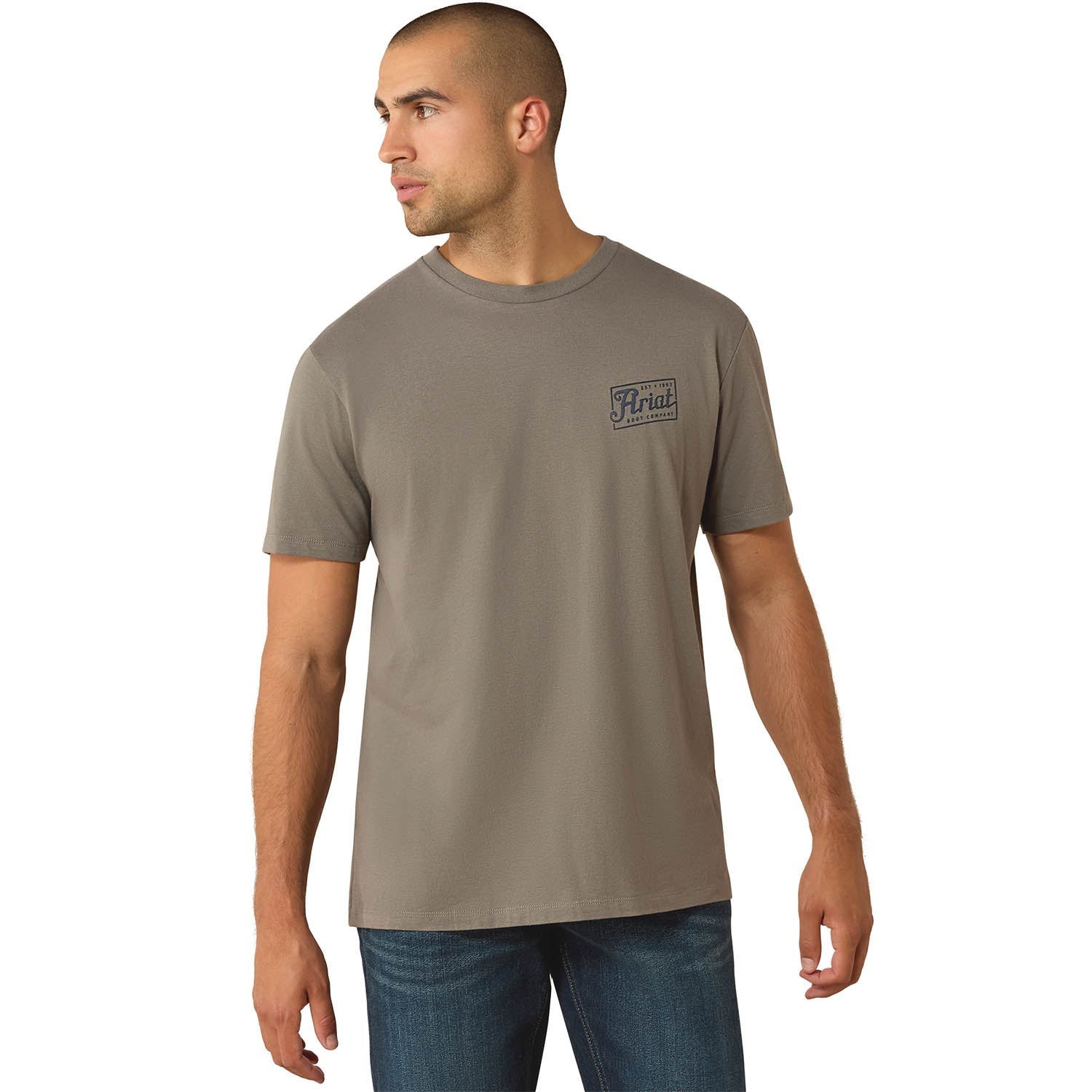 Ariat Mens Short Sleeve Shirt, Patriot Western Graphic Tee - Snag N' Style
