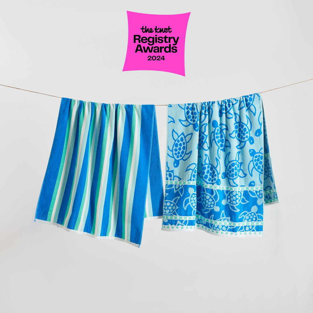 Cotton Velour Beach Towel - Maui Collection - Snag N' Style
