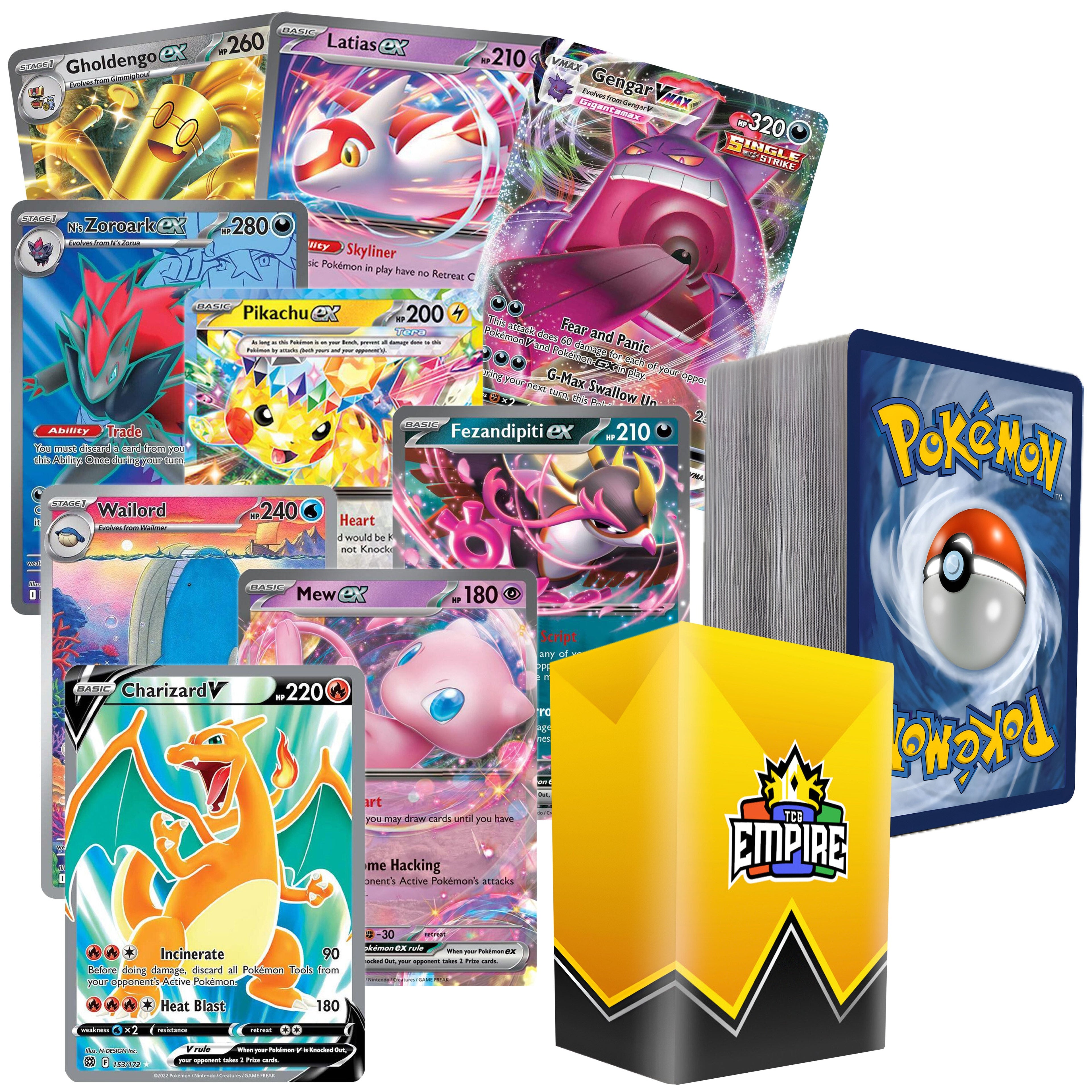 Pokémon Ultra Rare Battle Bundle – 100+ Cards Guaranteed - Snag N' Style