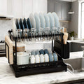 Black Metal Dish Rack – 2-Layer / 3-Layer - Snag N' Style