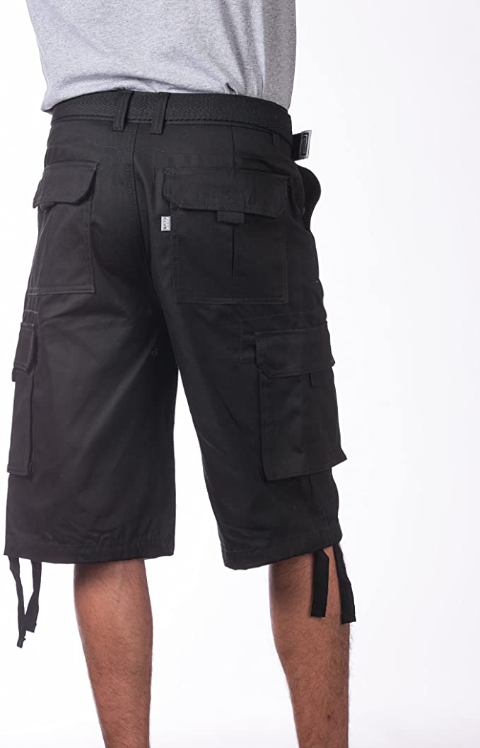 Pro Club Men's Cotton Twill Cargo Shorts - Snag N' Style