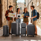 5-Piece Lightweight Luggage Set with Lock – 12/16/20/24/28 Inch - Snag N' Style