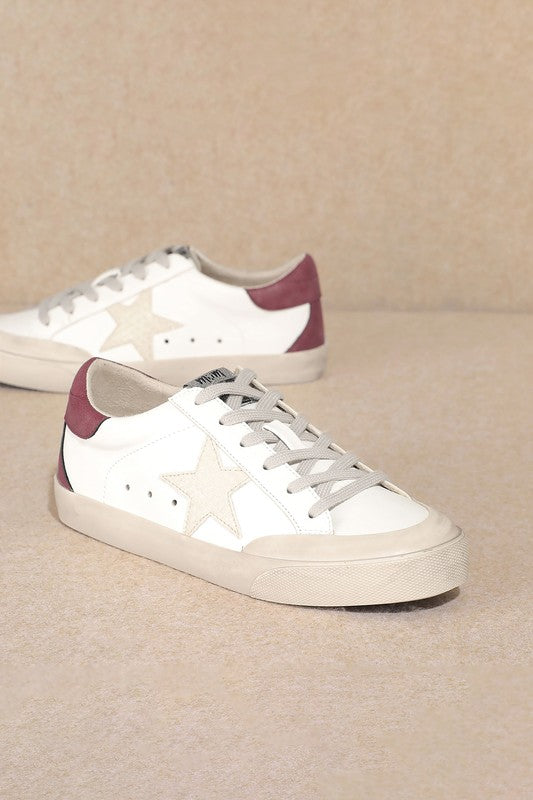 Star, Low Top Sneakers - Snag N' Style