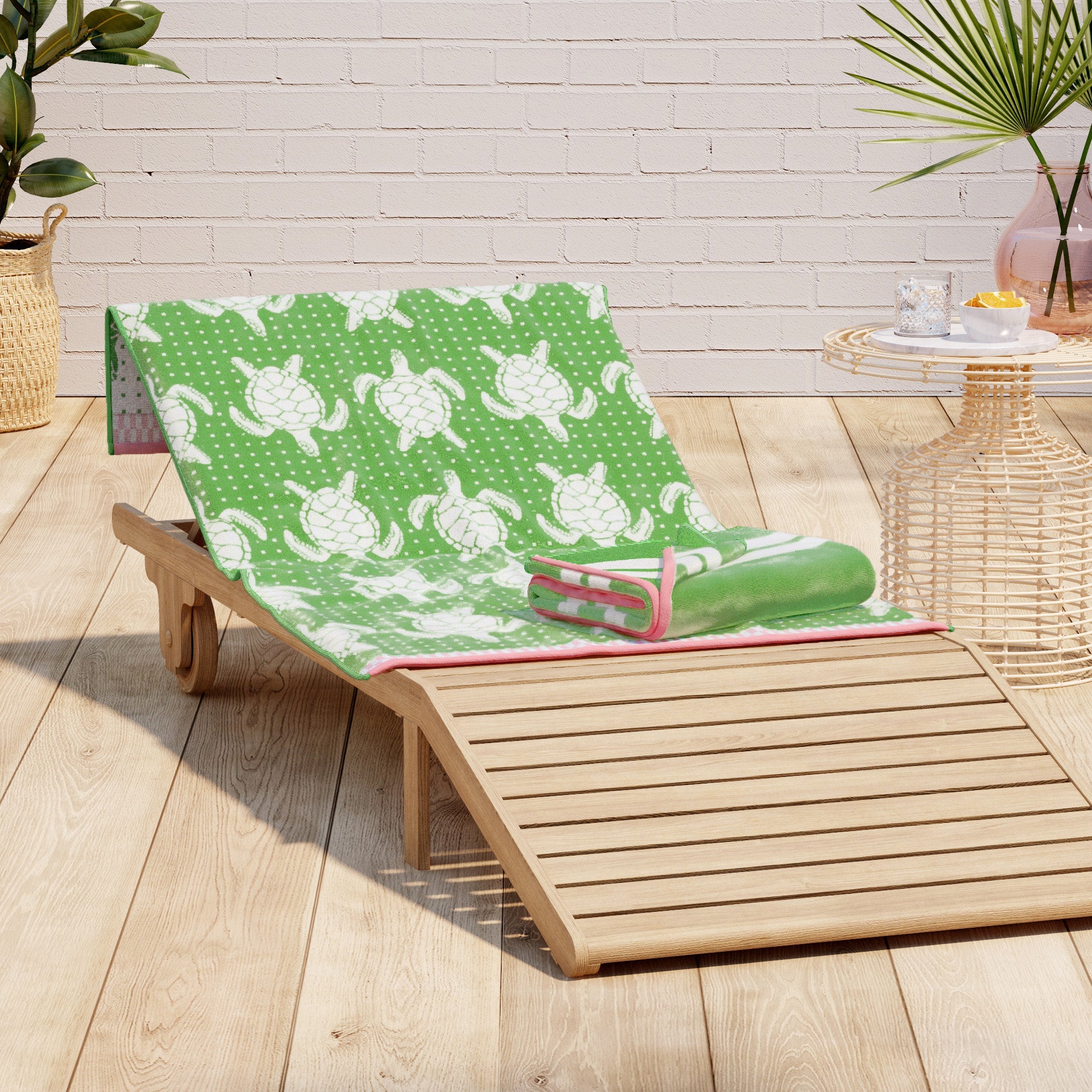 Cotton Velour Beach Towel - Maui Collection - Snag N' Style