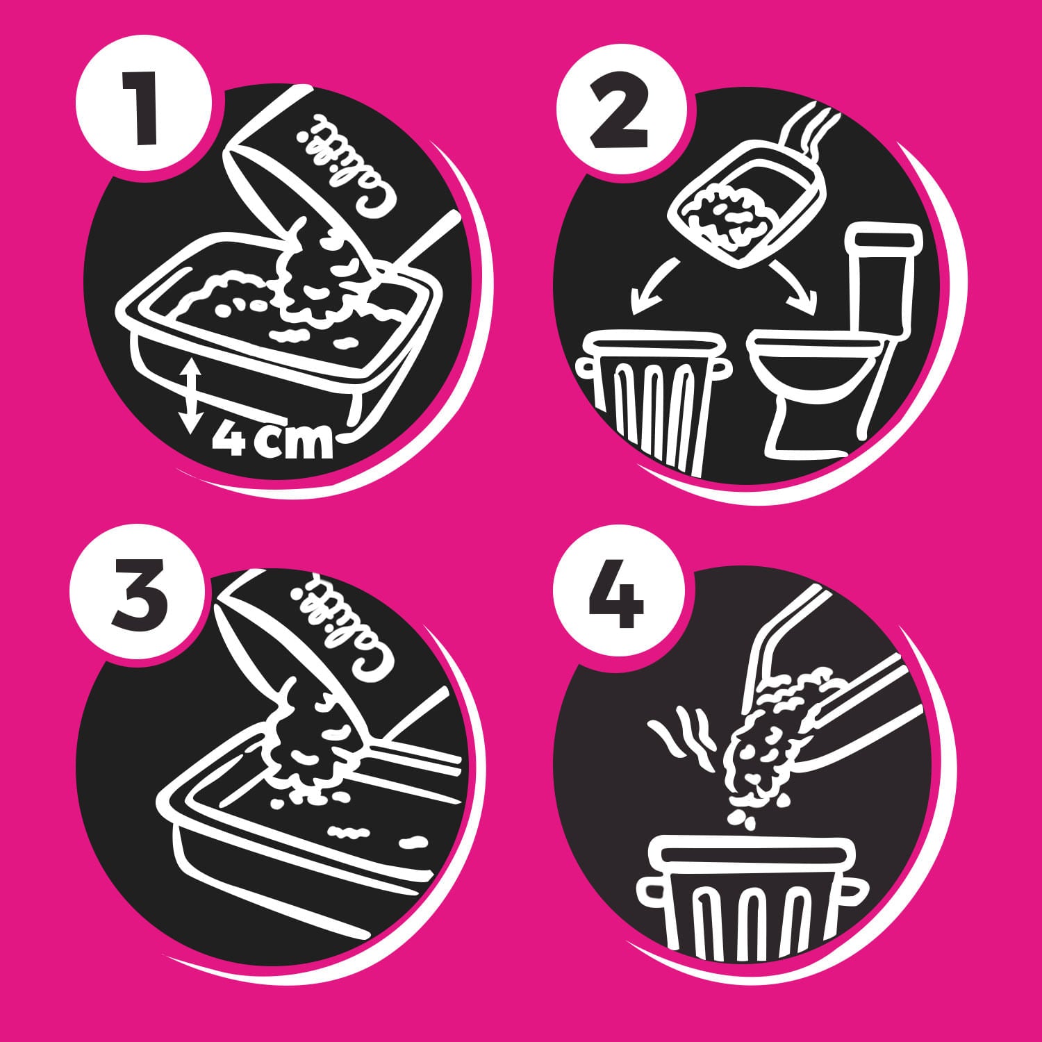 Calitti Non-Clumping Cat Litter Crystals with Silica Gel, 8 lbs - Snag N' Style