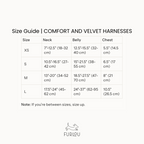 Sand - Velvet Dog Harness - Snag N' Style