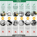 Black Metal Dish Rack – 2-Layer / 3-Layer - Snag N' Style