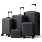 5-Piece Lightweight Luggage Set with Lock – 12/16/20/24/28 Inch - Snag N' Style