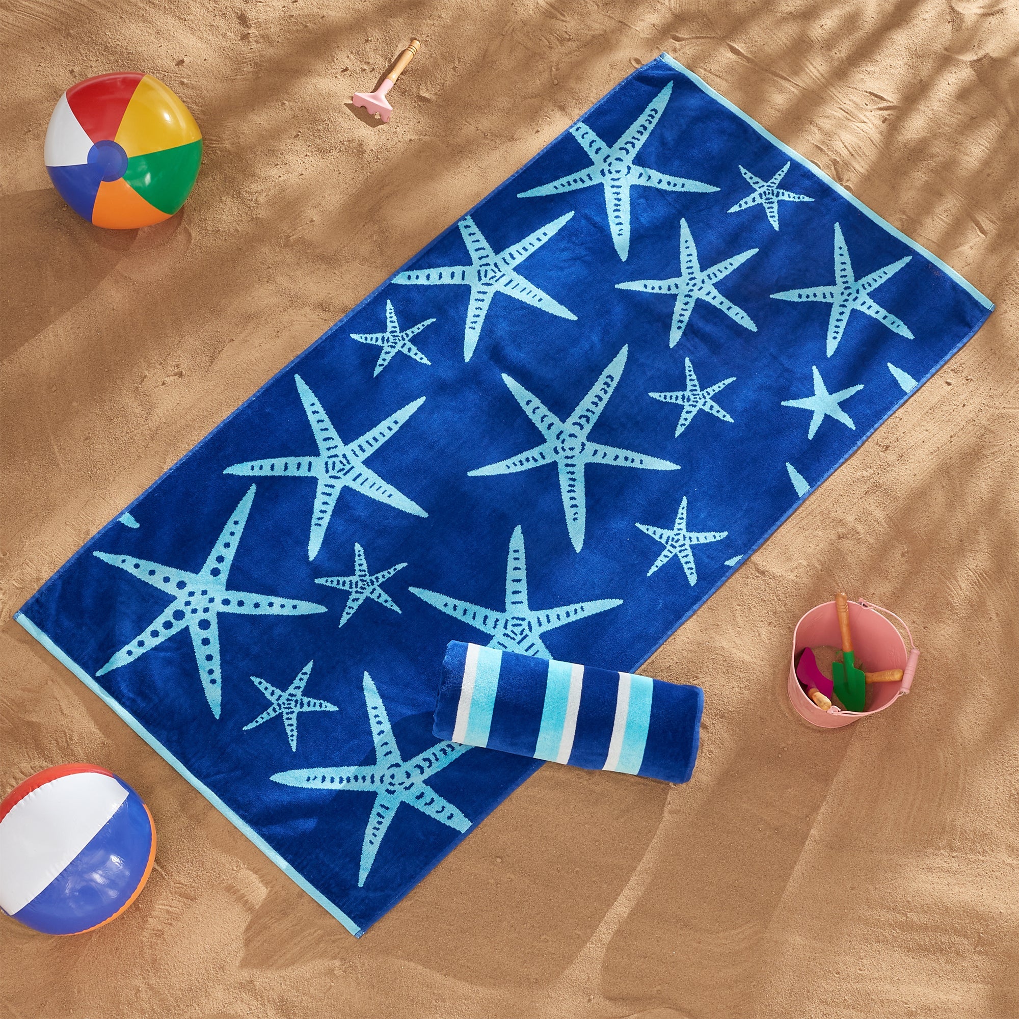 Cotton Velour Beach Towel - Maui Collection - Snag N' Style