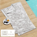 Cotton Velour Beach Towel - Maui Collection - Snag N' Style