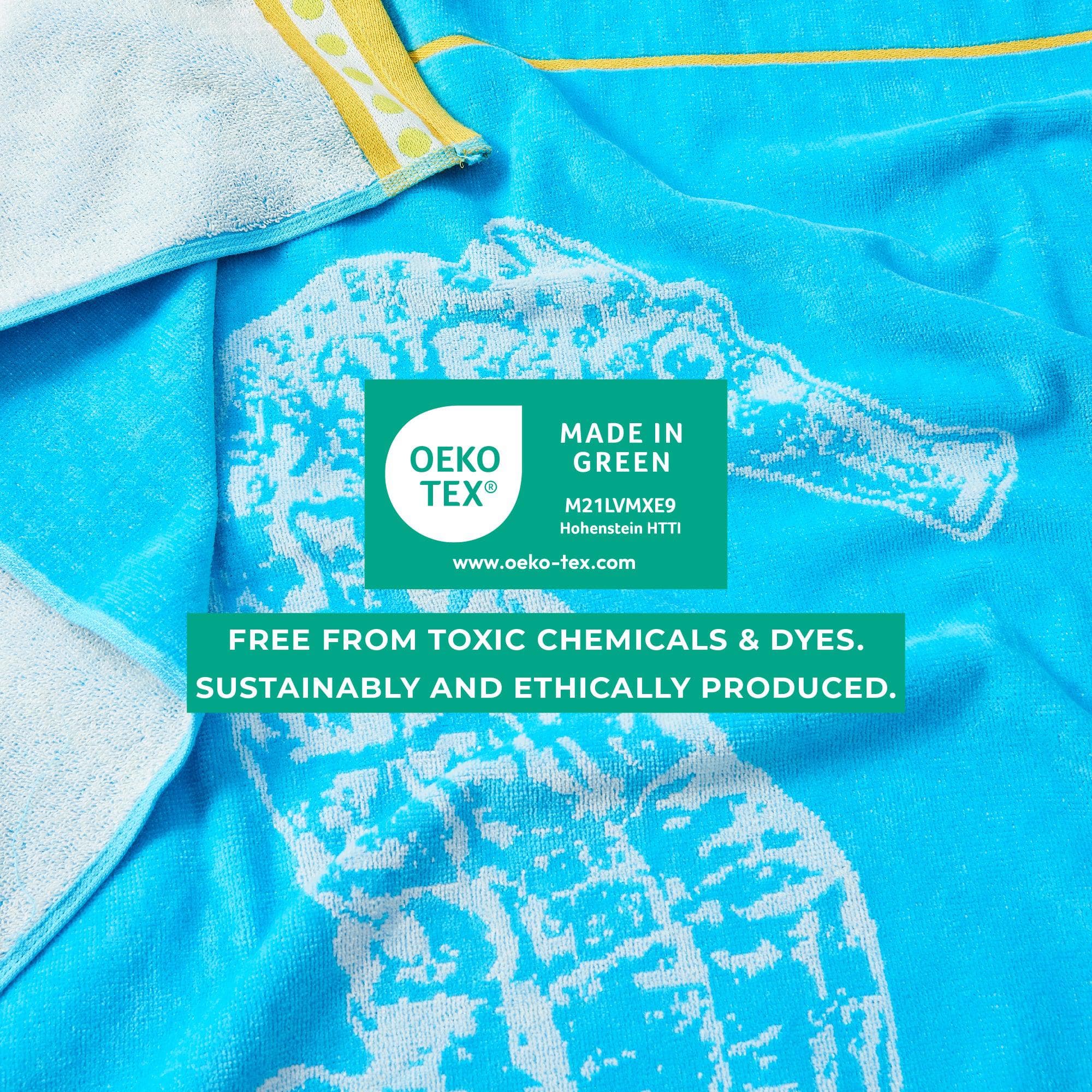 2 Pack 100% Cotton Jacquard Beach Towels - Playa Collection - Snag N' Style