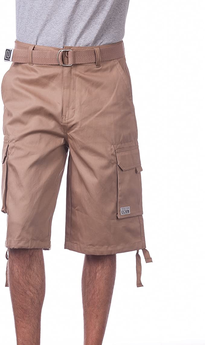 Pro Club Men's Cotton Twill Cargo Shorts - Snag N' Style