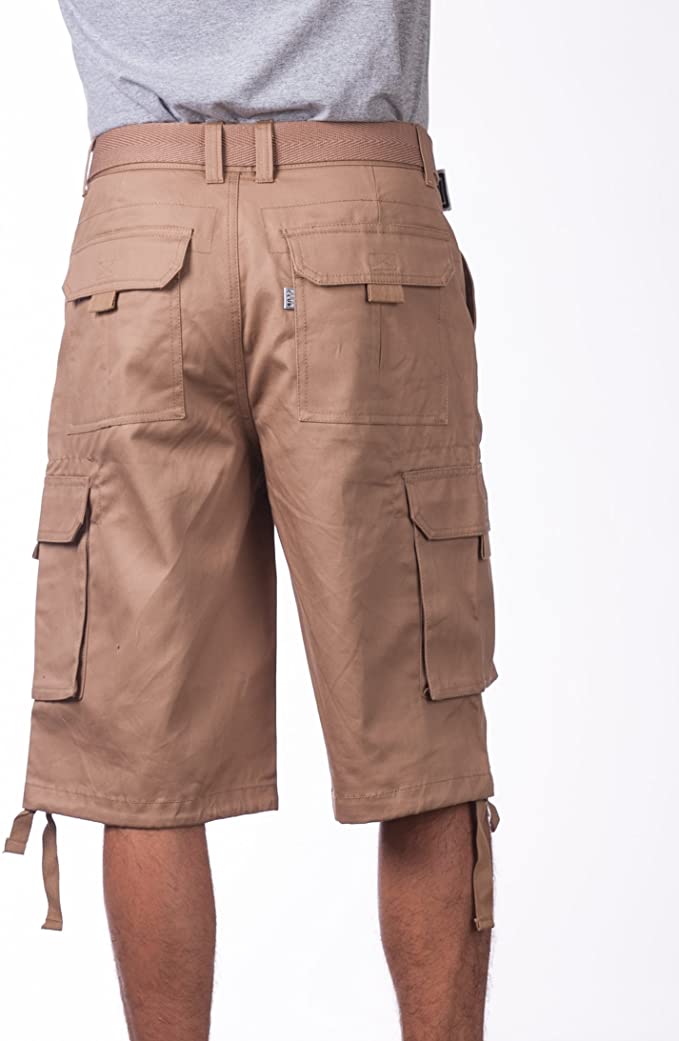 Pro Club Men's Cotton Twill Cargo Shorts - Snag N' Style