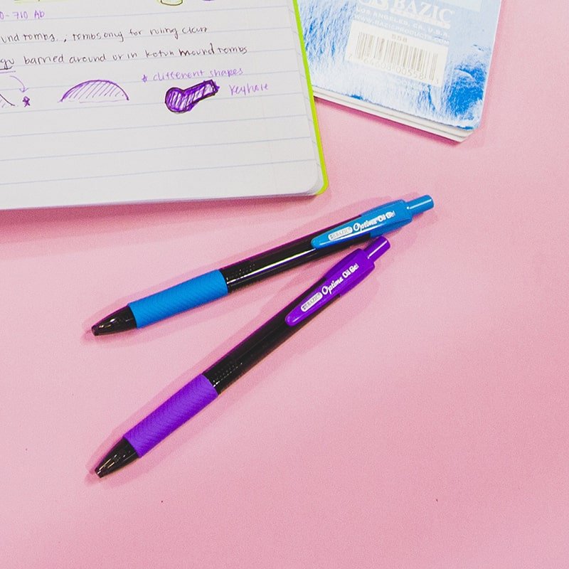 5 Color Oil-Gel Ink Retractable Pen Set - Snag N' Style