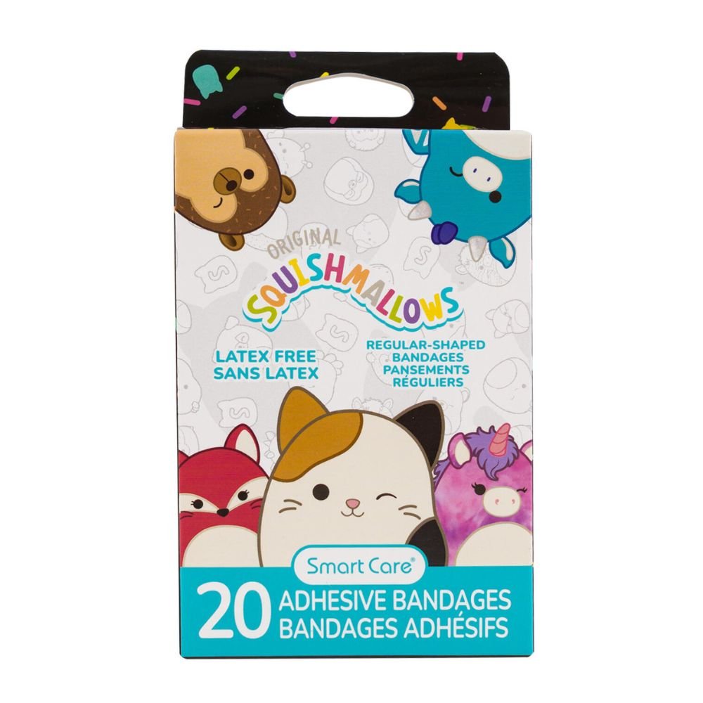 20ct Cute Squishmallows Adhesive Bandages - Snag N' Style