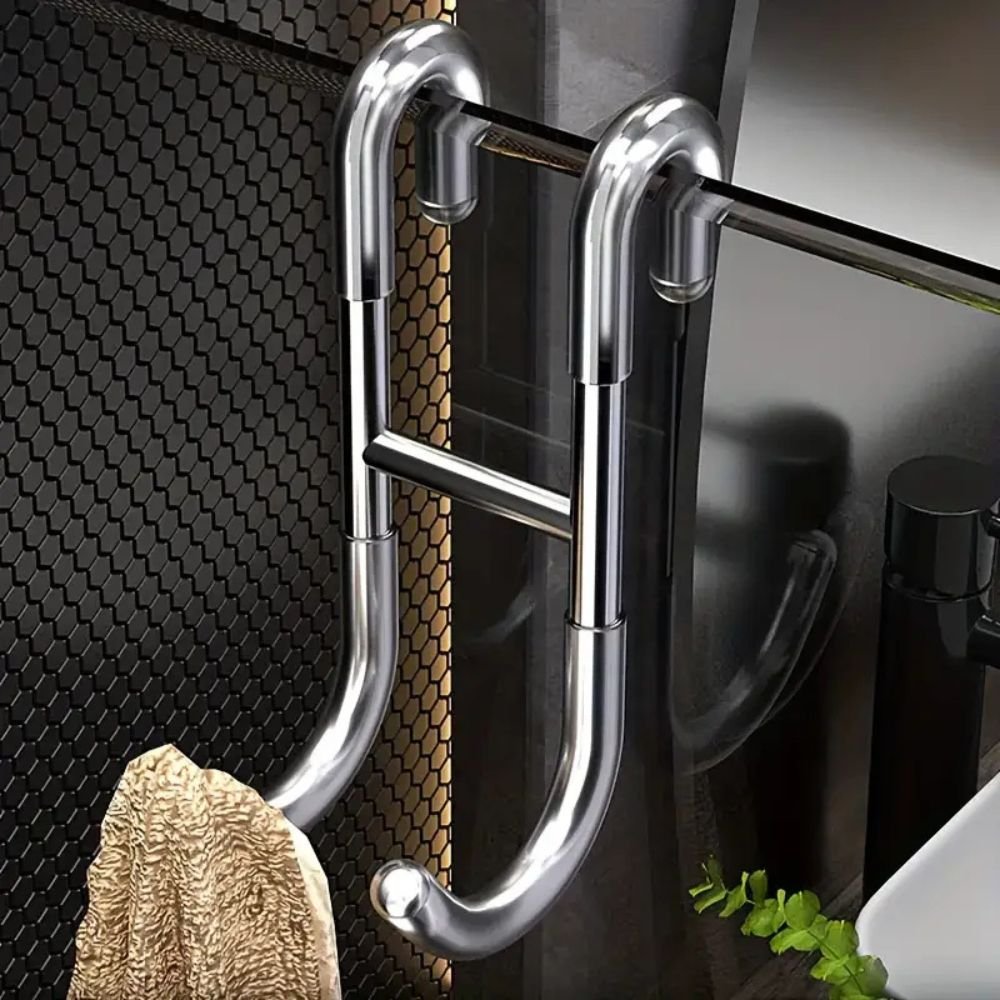1pc Rust Resistant Multifunctional Shower Door Hook - Snag N' Style
